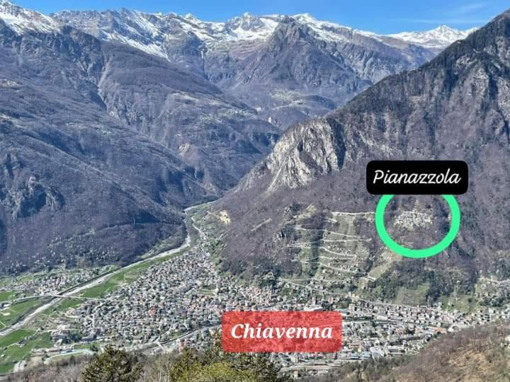 Foresteria B&B Vecchiascuola Pianazzola Chiavenna Exterior foto